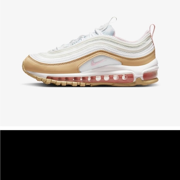 Nike White and Pink Sneakers Sleek Design - Picture 4 of 5